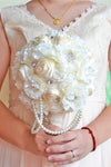 Magnifique ronde PE bouquets de mariée / BridesmaidBouquets