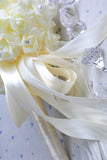 Simple mousse ronde / Ruban Bouquets de mariée