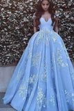 2024 Ball Ball Off The Shoulder Prom Robes Tulle Avec Appliques