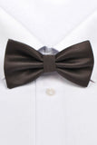 Polyester Mode Bow Tie chocolat