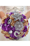 Jolie Satin Round / Broche Bouquets de mariée