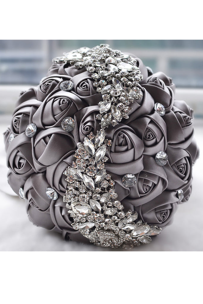 Mousse Fascinant ronde / Ruban Bouquets de mariée
