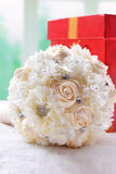 Magnifique ronde PE bouquets de mariée / BridesmaidBouquets