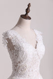 2022 robes de mariée Hot Off The Shoulder robe de bal Tulle avec appliques