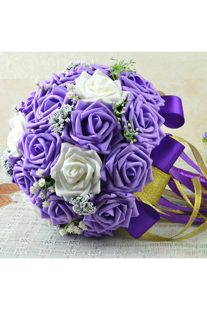 De magnifiques ronds PE Bouquets de mariée